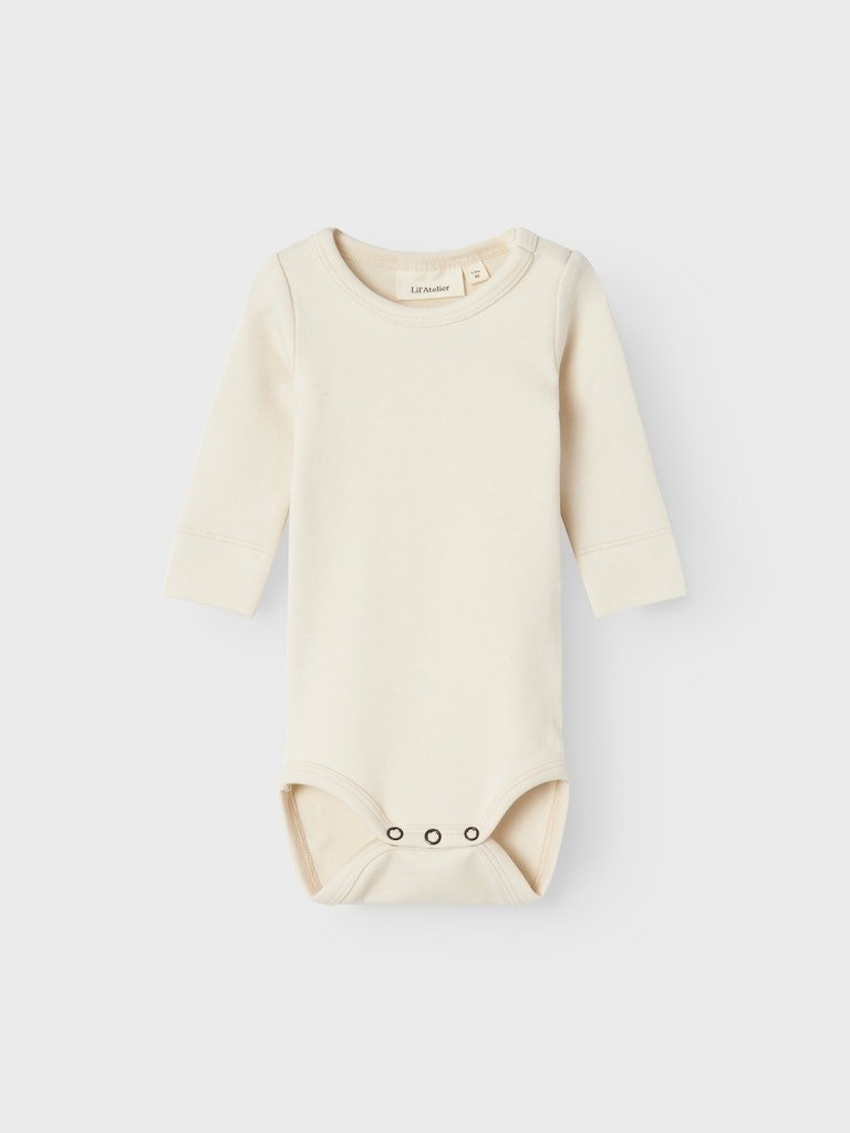 LIL' ATELIER GAYO LS SLIM BODY LIL NOOS, Basic body,Turtledove