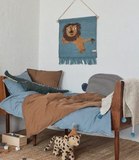 OYOY  Jumping Lion, Veggteppe