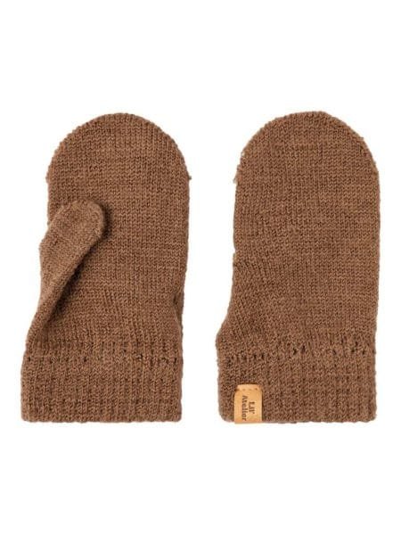 Lil' Atelier, Knit Mitten, Coffee Quartz