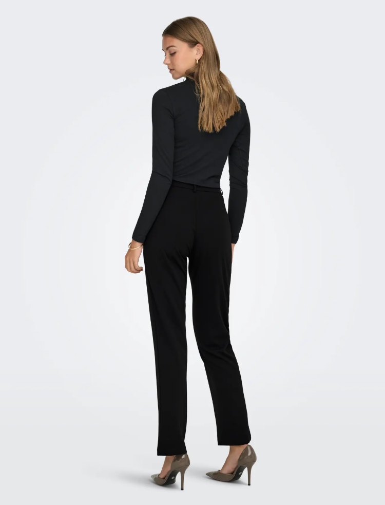 JDY GEGGO STRAIGHT PANT, Bukse, Black - Bilde 5