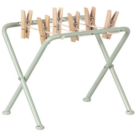 Maileg, Miniature drying rack, w. pegs- Tørkestativ Med Klyper