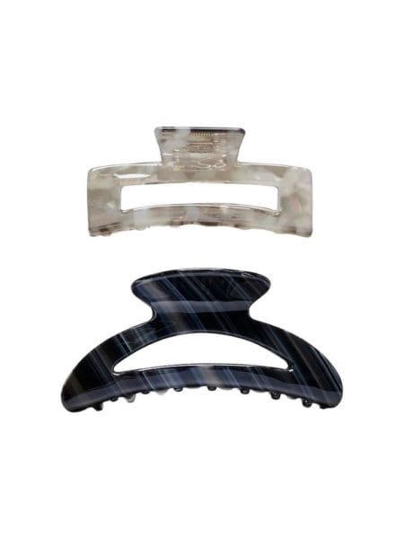 ONLY, LULLA 2-PACK HAIRCLIP,  Black