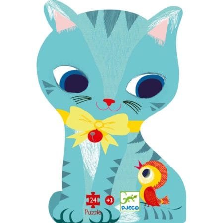 Djeco, Puslespill- Katter, 24 brikker