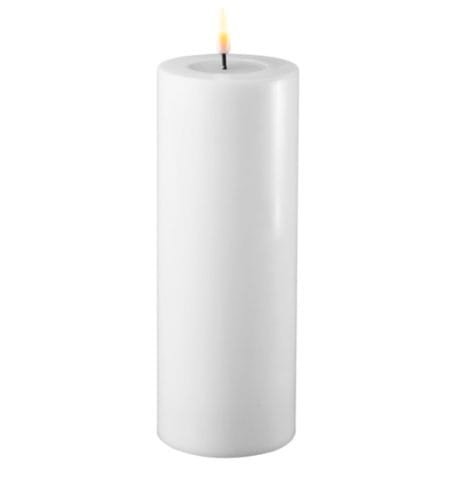 Deluxe Homeart, LED-LYS, KUBBELYS, 7,5 * 20 cm, HVIT