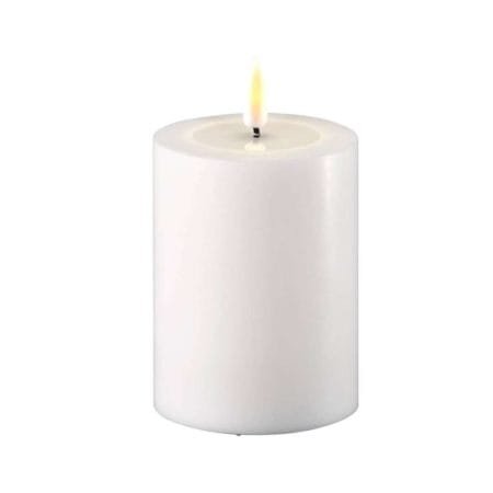 Deluxe Homeart, LED-LYS, KUBBELYS, 7,5 * 10 cm, HVIT