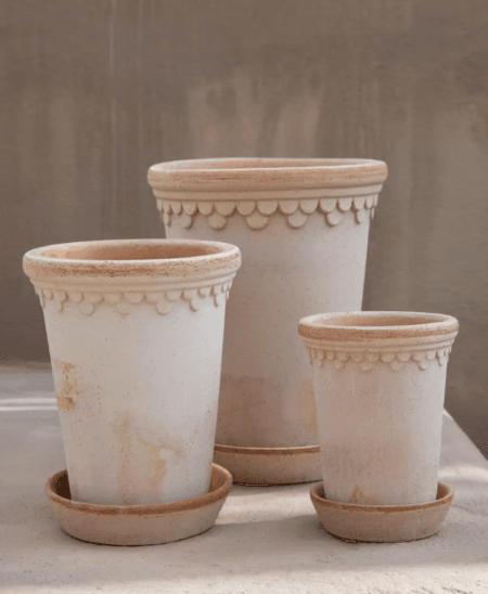 Bergs  Københavner RAW Rosa, Ø 18cm tall pot, Potte  med underskål