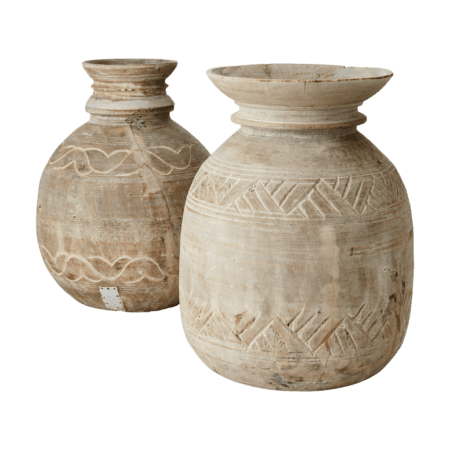 TREASURE Urn  - Urne I Tre, Natural  Ø22xH30