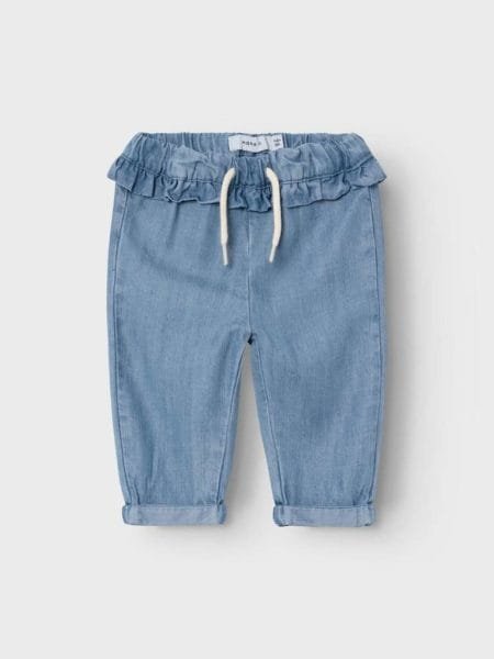 NAME IT, BELLA BAGGY JEANS, Light Blue Denim