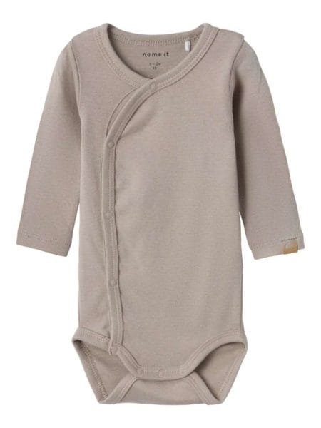 NAME IT, HONEY LS WRAP BODY, Pure Cashmere