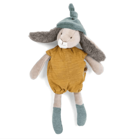 Moulin Roty, Kanin med okergul drakt, kosedyr 31 cm