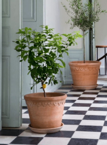 Bergs Potte, Københavner RAW Rosa, Ø 35 cm- Teracotta Potte