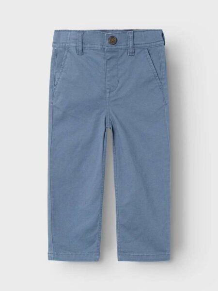 NAME IT, SILAS TAPERED TWI PANT, Bukse, Bering Sea/Blå