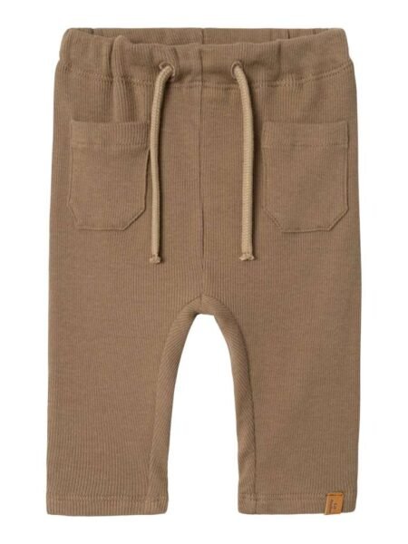 LIL ATELIER, HALLI NREG PANT/Bukse, Sepia Tint/Brun