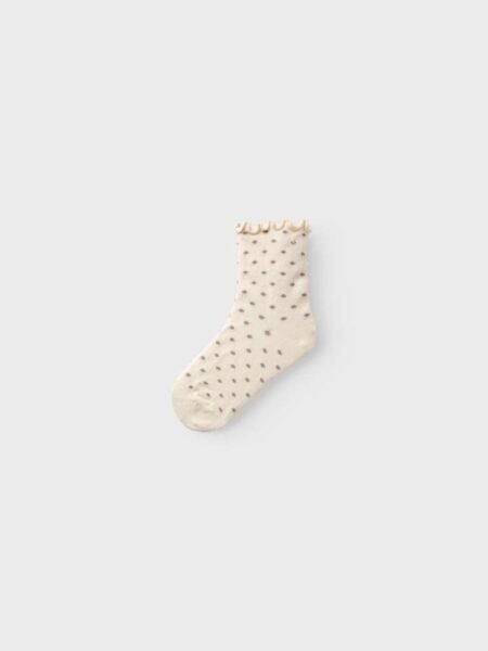 LIL ATELIER,ROSSA DIR SOCK, Sokker, Birch