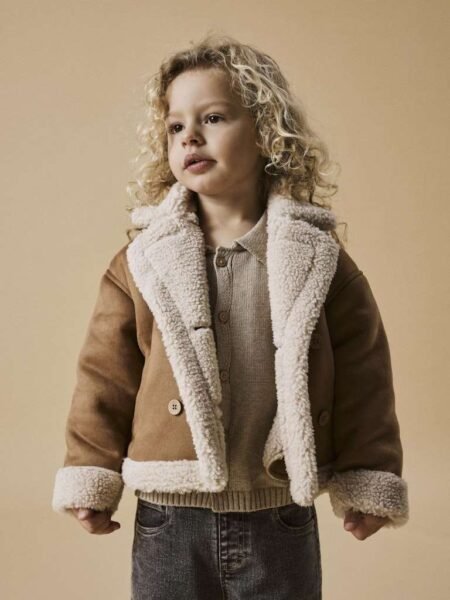 LIL ATELIER, NOLO OVERSIZED JACKET, Jakke,Petrified Oak