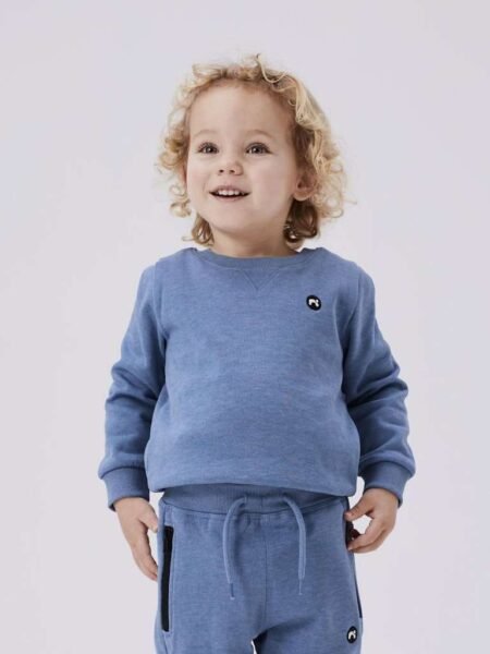 NAME IT, VIMO LS SWEAT, Coronet Blue