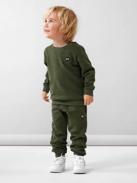 NAME IT, VIMO LS SWEAT, Rifle Green