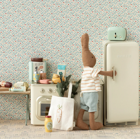 Maileg 0 Miniature fridge- Kjøleskap - Off white