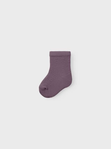 NAME IT, OIANNA SOCK, Sokker, Arctic Dusk/Dus Lilla