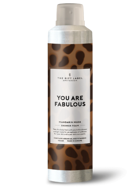The Gift Label Shower Foam, Dusjskum, You Are Fabulous