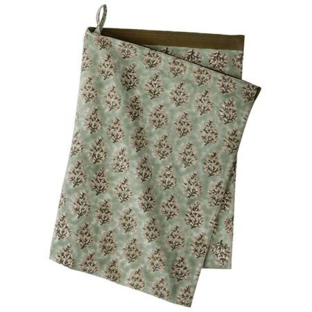 Bungalow Denmark Kjøkkenhåndkle  Samira Sage, Grønn Mønstret Bomull ,Størrelse:B 50 x L 70 cm