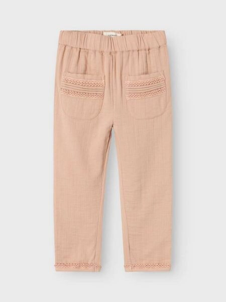 LIL ATELIER SALENE PANT- Bukse, Rugby Tan- Dusty Rosa
