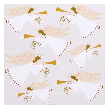 Bungalow Denmark  Serviett, Paper Napkin 20x20cm Flying Angels Sand 50stk