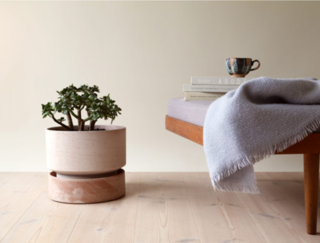 Bergs Hoff RAW Rosa, Ø 30cm, Pot, Potte med rosa raw underskål