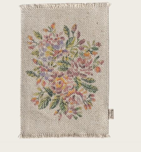 Maileg Teppe, Blomster - Medium, Rug, Flowers - Medium