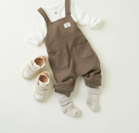 NAME IT TOBY OVERALL- Selebukse, Bungee Cord- Brun