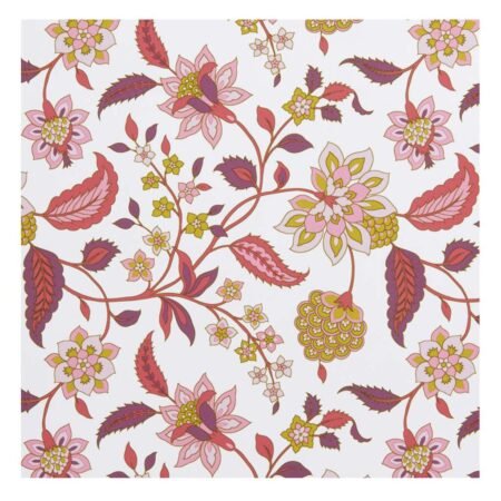 Bungalow  Denmark Serviett, Paper Napkin 20x20cm Divya - Blomstrer 50stk
