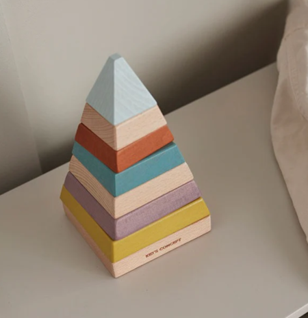 Kids Concept, Stacking pyramide multi NEO, Stabletårn