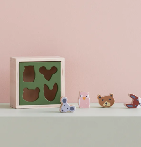 Kids Concept, Sorter box EDVIN, Puttekasse