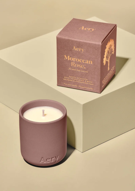 Aery Moroccan Rose , Duftlys 130g