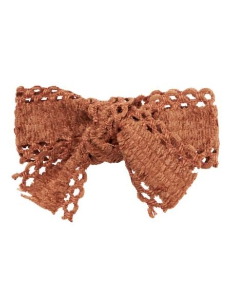 LIL ATELIER, ACC-ROLA HAIR CLIP, Hårspenne, Hårsløyfe, Taos Taupe