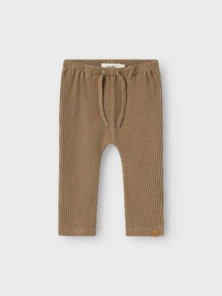 LIL ATELIER, RAJO MAT LOOSE PANT, Bukse, Petrified Oak/Brun