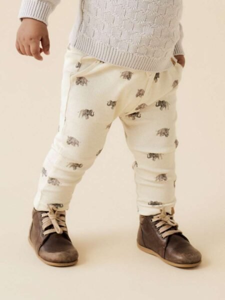LIL ATELIER, GAVO ERT LOOSE PANT,Bukse, Turtledove, Elefant