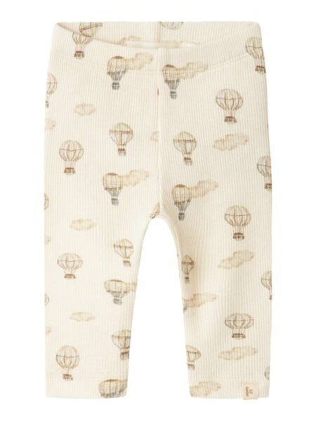LIL’ ATELIER GAVO ELF SLIM LEGGINGS, Birch, Turtledove AIR BALLOON