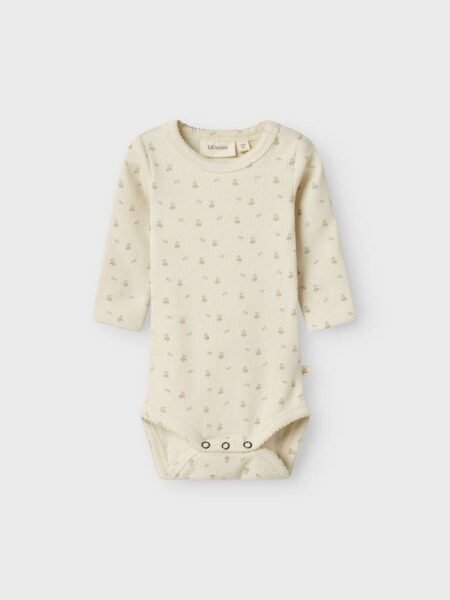 LIL’ ATELIER GAGO SLIM BODY, Turtledove/Småblomstret