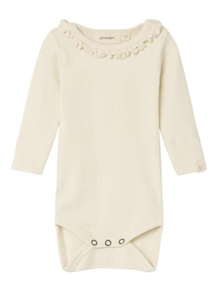 LIL' ATELIER GAYO LS SLIM BODY LIL NOOS, Basic body,Turtledove