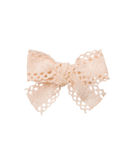 LIL ATELIER, ACC-ROLA HAIR CLIP, Hårspenne, Hårsløyfe, Peach Whip