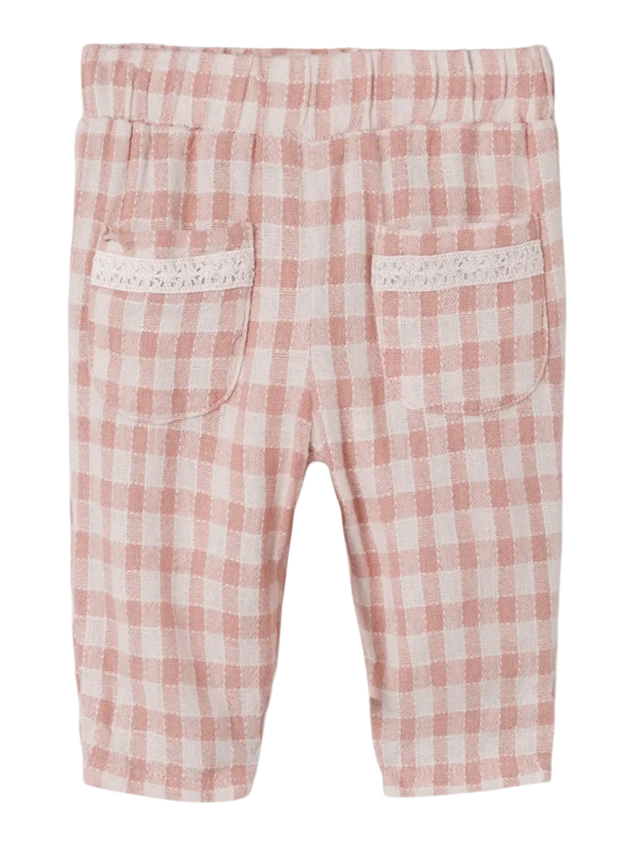 LIL ATELIER, DAGMAR LOOSE PANT LIL, BUKSE, ROSA/Peach Whip