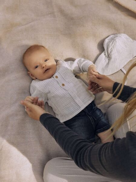 NAME IT FEDANNE SHIRTBODY- Skjortebody, Navy Blazer_CLOUD DANCER