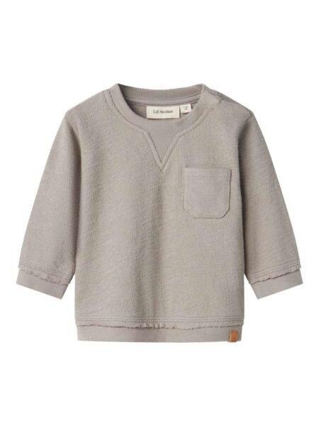 LIL ATELIER DIAS LS NR SWEAT LIL- Genser, Mourning Dove
