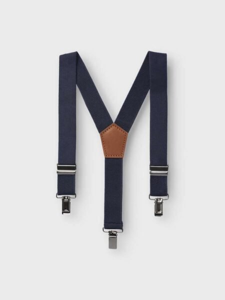 NAME IT RIZO BRACES- Bukseseler, Navy Blazer Solid- Mørk Blå