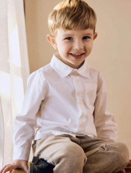 Name It FESHIRT LS SHIRT- Skjorte / Dresskjorte, Hvit