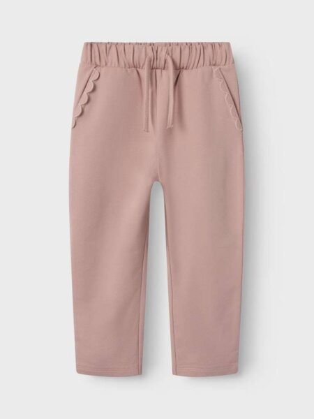 LIL ATELIER OMADS LOOSE SWEAT PANT LIL- Bukse,  Misty Rose