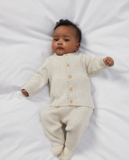 Name It OBI LS KNIT CARD- Cardigan, Peyote Melange