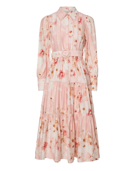 YAS BILLA LS LONG DRESS S. - SHOW- Kjole