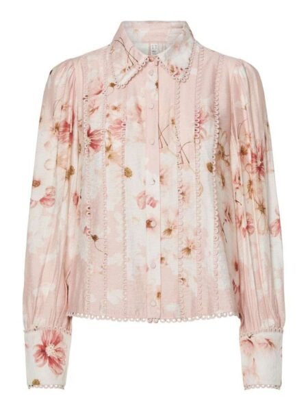 YAS BILLA LS SHIRT S. - SHOW- Bluse, Chintz Rose_BILLA AOP